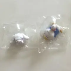 サンリオ　ぬいぐるみといっしょフィギュア2　シナモン　ペックル　ガチャガチャ