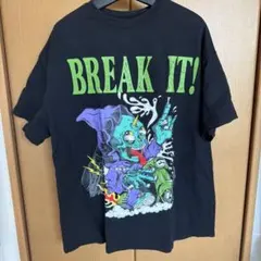 SHEIN グラフィック 半袖Tシャツ ブラック XS