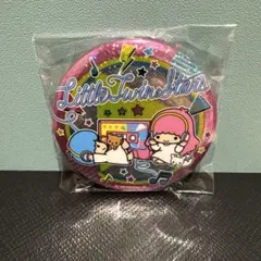 サンリオキャラクターズ キラキラBIG缶バッジ2「リトルツインスターズ」