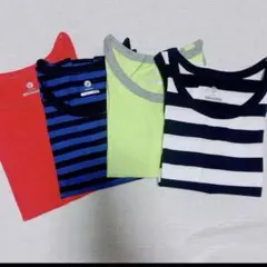 カラフル♥️夏物残り1セット♥️タンクトップ キッズ 4枚セット 綿100% 男の子