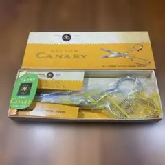 【未使用】☆YELLOW CANARY☆カナリヤ☆ ピンキングばさみ☆