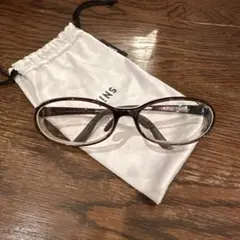 JINS PROTECT 花粉症対策　花粉Cut ブラウン メガネ