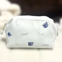 新品 Michela ミケラ Angelcatプリントポーチ 猫