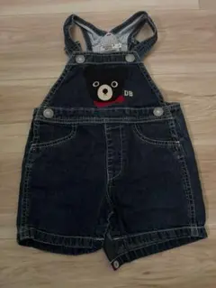 デニムサロペット　ミキハウス