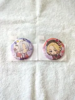 東リベ まるくじ でびデコ 缶バッジ 佐野&黒川