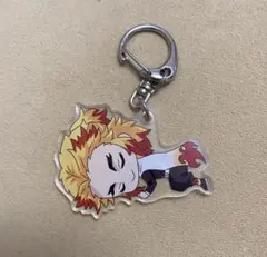 鬼滅の刃 煉獄杏寿郎 アクリルキーホルダー すやすやオンザケーブル