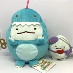 映画 すみっコぐらし 10周年 マスコット ぬいぐるみ とかげ ２体セット