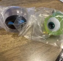 ピクサーキャラクター　ファッションリング　ロイヤルクリア　マイク　イヴ