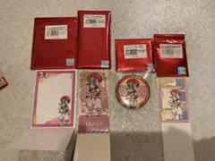 即発送 鬼滅の刃 中国限定 猗窩座 アクリルチケット カード 缶バッジセット4点