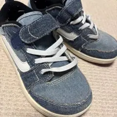 VANS デニム スニーカー ベルクロ　　１９