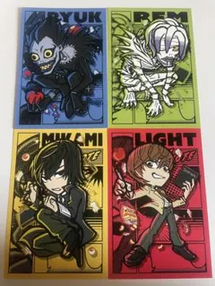 デスノート ポストカード 4枚セット