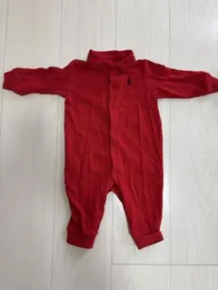 Ralph Lauren 赤いロンパース 3M