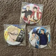 ハイキュー 缶バッジビスケット