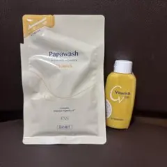 Papawash ビタリッチ洗顔料 60g 詰替用 袋セット - メルカリ