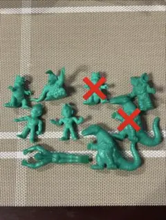 ウルトラマン 怪獣 消しゴム 7体セット