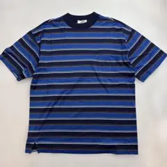 日本製 セリーヌ メンズ ボーダー ポケT 半袖 Tシャツ L - メルカリ
