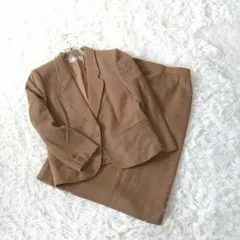 EVAN-PICONE 東京スタイルセミタイトスカート セットアップ9ブラウン