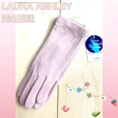 LAURA ASHLEY ローラアシュレイ　手袋　ピンク　タッチパネル