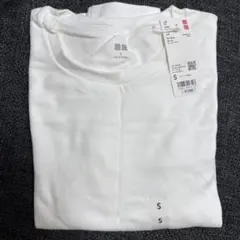 ユニクロ　スムースストレッチコットンクルーネックT