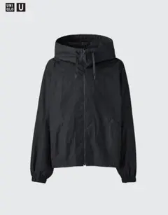 UNIQLO ユニクロフーデッドブルゾン　コットンナイロンフードジャケット XL