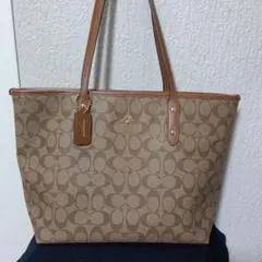 【美品】COACHトートバッグ