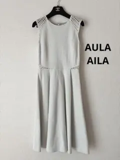 AULA AILA アウラアイラ　シースルーメッシュワンピースのサムネイル