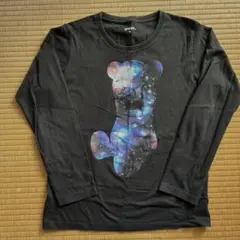 graniph グラニフ 長袖Tシャツ 宇宙柄 ベア