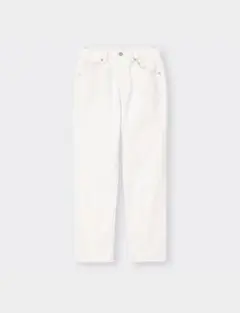 GU スリムテーパードアンクルジーンズ