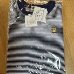 【未開封】MIKIHOUSE ストライプ Tシャツ 100cm