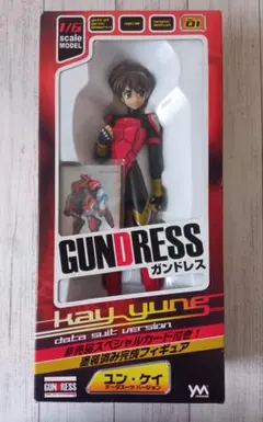 ガンドレス　ユン・ケイ　データスーツver.　塗装済み　1/6　1999年