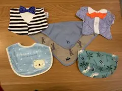 ベビー スタイ・よだれかけ 5枚セット