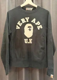 希少‼️90s 初期 VERY APE エイプ U.K デカロゴ スウェットM - メルカリ