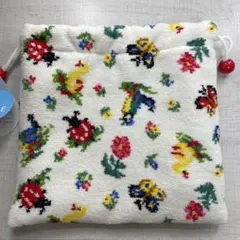 フェイラー 梅田阪急限定　巾着ポーチ　ハイジ　ホワイト