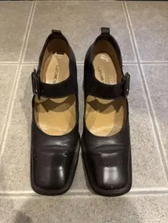 C.STUME NATIONAL ブラウンレザーシューズ