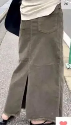 アパルトモン リジエール 23AW ダブルクロスチドリパンツ アパルトモン  