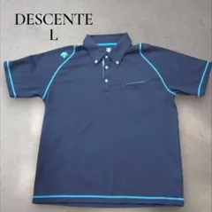 DESCENTE 半袖ポロシャツ Lサイズのサムネイル
