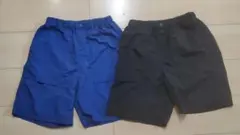 UNIQLO KIDS ハーフパンツ 2枚セット 150cm　水陸両用