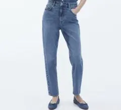 H&M ハイウエストデニムパンツ EUR 32