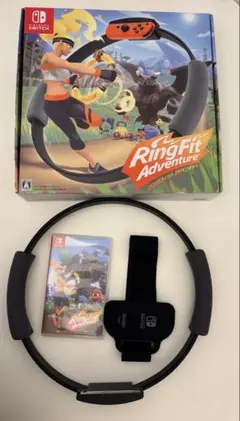 新品未使用★Ring Fit Adventureソフト付属品セットで