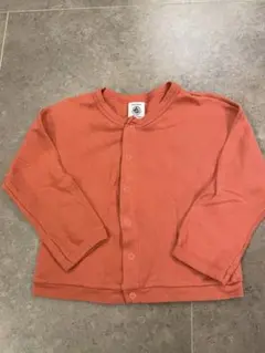 プチバトー　petit bateau ピンク　カーディガン　24M86cm