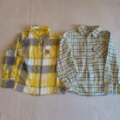 長袖シャツ 2枚セット 130cm
