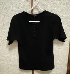 しまむら 半袖トップス ブラック L