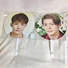 King & Prince 岸優太 団扇 2枚セット