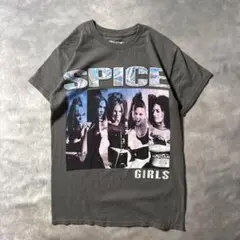 Q50 古着90s復刻SpiceGirls Tシャツ　フェード