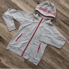 ルコックスポルティフ ジップアップパーカー グレー Oサイズ スポーツウェア