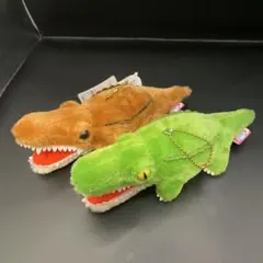 ワニ　キーホルダー　2体セット　バラ売り可