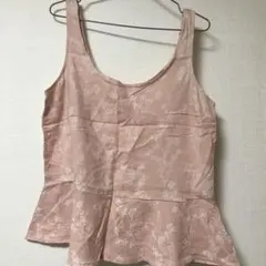 OLD NAVY キャミソール ピンク花柄 サイズMのサムネイル