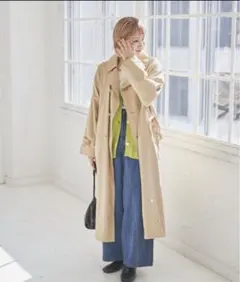 新品タグ付き★coen★ルーズトレンチコート★オーバーサイズ★定価9900円