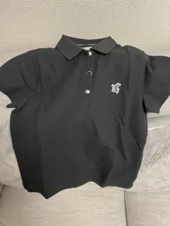 JACK BUNNY ブラック ポロシャツ