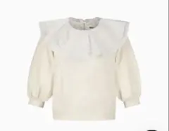 Bibiy. PEONY COLLAR TOP フリルトップス - メルカリ
